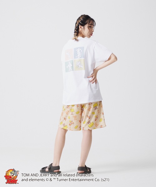 Tom&Jerry(トムアンドジェリー)の「【TOM AND JERRY/トムとジェリー】 ミニ裏毛総柄ショーツ(その他パンツ・メンズ・その他1/その他2・MEDIUM/LARGE/X-LARGE)」の5枚目の写真