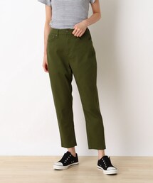 SHOO・LA・RUE | 【S-LL/3Dスキャン/股下短め】スラウチーテーパードパンツ(その他パンツ)