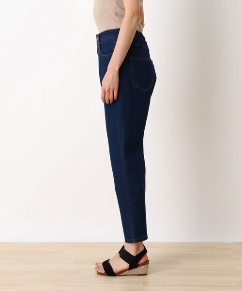 SHOO・LA・RUE（シューラルー）の「◆【S-LL/股下短め/3Dスキャン】スラウチーテーパードパンツ（その他パンツ・レディース・オリーブ/ダークネイビー/ベージュ/ブルー・03/02/04/01）」の6枚目の写真