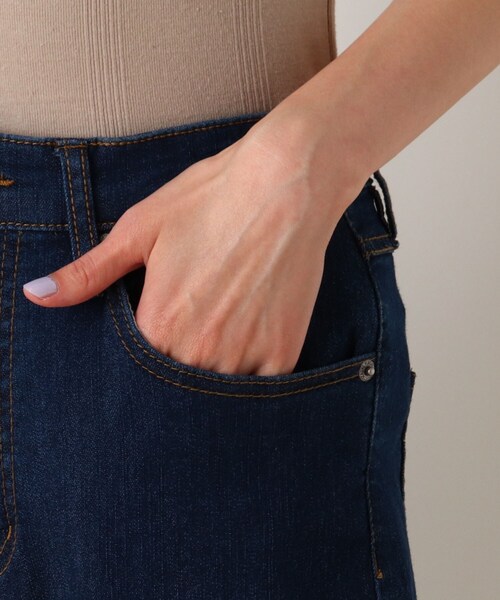 SHOO・LA・RUE（シューラルー）の「◆【S-LL/股下短め/3Dスキャン】スラウチーテーパードパンツ（その他パンツ・レディース・オリーブ/ダークネイビー/ベージュ/ブルー・03/02/04/01）」の9枚目の写真