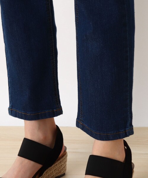 SHOO・LA・RUE（シューラルー）の「◆【S-LL/股下短め/3Dスキャン】スラウチーテーパードパンツ（その他パンツ・レディース・オリーブ/ダークネイビー/ベージュ/ブルー・03/02/04/01）」の10枚目の写真