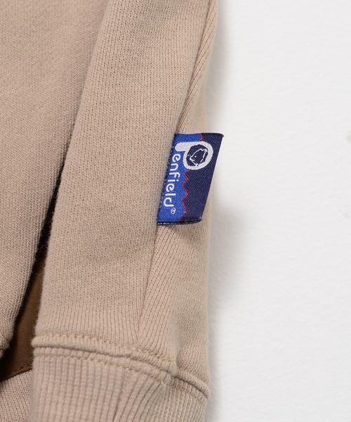 PEN FIELD（ペンフィールド）の「【Penfield/ペンフィールド】ワンポイント刺繍 ポケット付き ビックシルエット パーカー（パーカー・メンズ・ベージュ/カーキ/スミクロ・LL/M/L）」の8枚目の写真