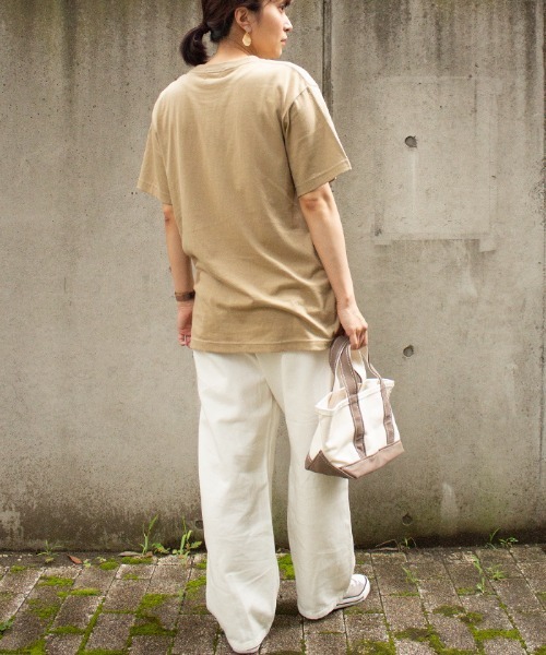 ALL ORDINARIES（オールオーディナリーズ）の「【Hunch ハンチ】CALIFOLNIAロゴ半袖Tシャツ（Tシャツ/カットソー・レディース・ブラック/ベージュ/ホワイト・FREE）」の14枚目の写真