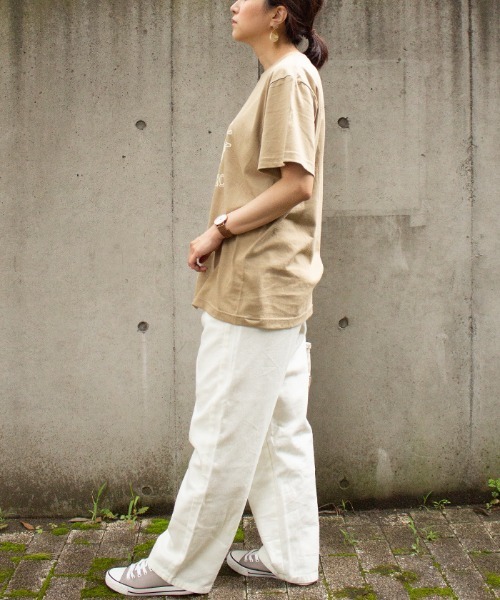 ALL ORDINARIES（オールオーディナリーズ）の「【Hunch ハンチ】CALIFOLNIAロゴ半袖Tシャツ（Tシャツ/カットソー・レディース・ブラック/ベージュ/ホワイト・FREE）」の13枚目の写真