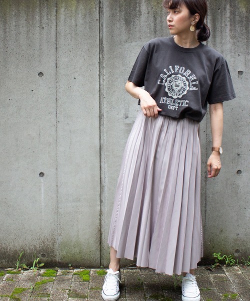 ALL ORDINARIES（オールオーディナリーズ）の「【Hunch ハンチ】CALIFOLNIAロゴ半袖Tシャツ（Tシャツ/カットソー・レディース・ブラック/ベージュ/ホワイト・FREE）」の10枚目の写真