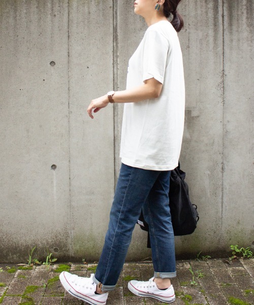 ALL ORDINARIES（オールオーディナリーズ）の「【Hunch ハンチ】CALIFOLNIAロゴ半袖Tシャツ（Tシャツ/カットソー・レディース・ブラック/ベージュ/ホワイト・FREE）」の17枚目の写真