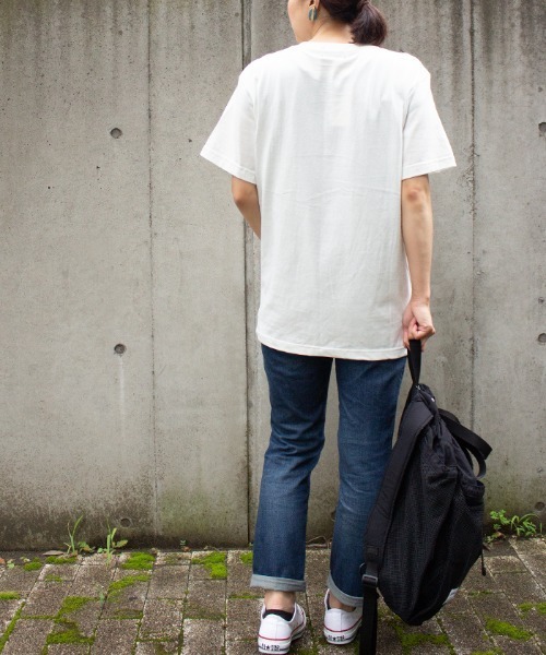 ALL ORDINARIES（オールオーディナリーズ）の「【Hunch ハンチ】CALIFOLNIAロゴ半袖Tシャツ（Tシャツ/カットソー・レディース・ブラック/ベージュ/ホワイト・FREE）」の18枚目の写真