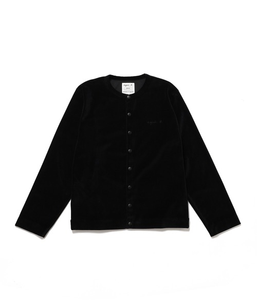 agnes b.（アニエスベー）の「【agnes b. pour ADAM ET ROPE'】CD PRESSIONS/ベロア（カーディガン