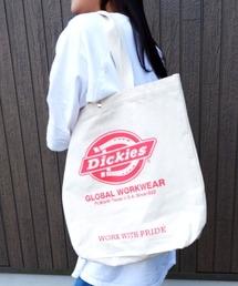 【Dickies】LOGO CANVAS TOTE BAG / ディッキーズ ロゴ キャンバス トートバッグ