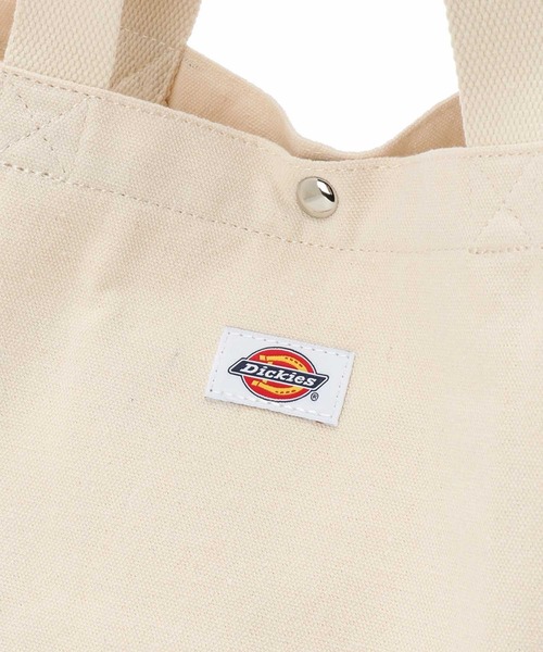 Dickies（ディッキーズ）の「【Dickies】LOGO CANVAS TOTE BAG / ディッキーズ ロゴ キャンバス トートバッグ（トートバッグ・メンズ・レッド/ブラック/ネイビー/オフホワイト・FREE）」の9枚目の写真