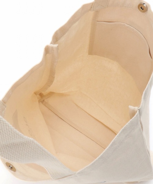 Dickies（ディッキーズ）の「【Dickies】LOGO CANVAS TOTE BAG / ディッキーズ ロゴ キャンバス トートバッグ（トートバッグ・メンズ・レッド/ブラック/ネイビー/オフホワイト・FREE）」の10枚目の写真