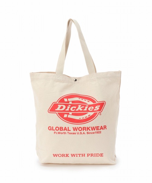 Dickies（ディッキーズ）の「【Dickies】LOGO CANVAS TOTE BAG / ディッキーズ ロゴ キャンバス トートバッグ（トートバッグ・メンズ・レッド/ブラック/ネイビー/オフホワイト・FREE）」の13枚目の写真