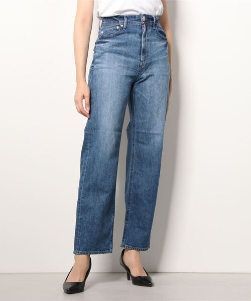 YANUK(ヤヌーク)の「YANUK(ヤヌーク)LEA HBL(デニムパンツ・レディース・インディゴブルー・23/24/25/22)」の1枚目の写真