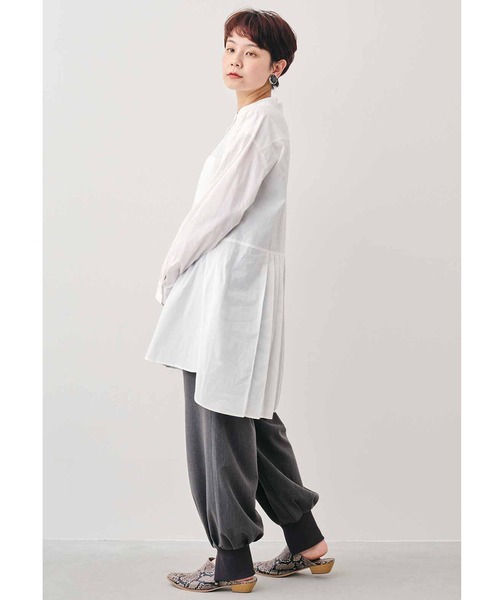 MEDE19F（メデジュウキュウ）の「ＭＥＤＥ１９Ｆ　ダンボールカットソートップス＆チュニックセット（スウェット・レディース・ライム/アイボリー・MEDIUM/LARGE/X-LARGE/XX-LARGE）」の8枚目の写真