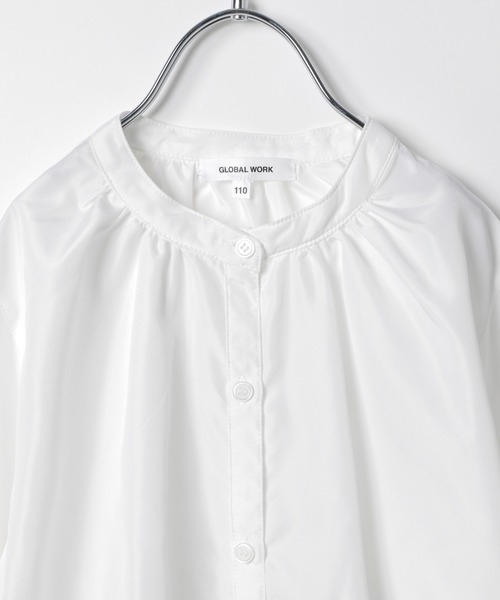 GLOBAL WORK（グローバルワーク）の「【キッズ】透かしニットベストセットブラウス/217213（シャツ/ブラウス・キッズ・ブラック/ベージュ・110cm/100cm/120cm/130cm/140cm/150cm/160cm）」の8枚目の写真