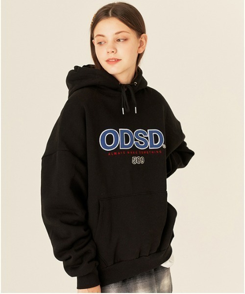 ODD STUDIO（オッドスタジオ）の「ODD STUDIO(オッドスタジオ) /ODSD LOGO HOODIE/オッドスタジオ シグネチャー ロゴビッグフーディー オーバーサイズ スウェットパーカー（パーカー・レディース・ブラック/グレー/ダークブルー/ブラウン/パープル/ネイビー/バーガンディー・L/M）」の11枚目の写真