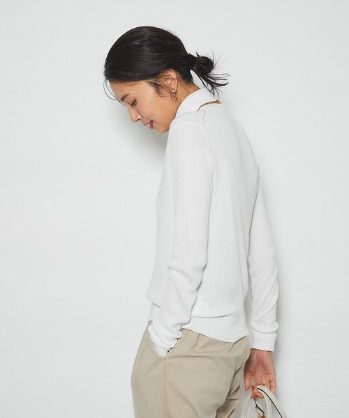 RIVE DROITE（リヴドロワ）の「1着は持っておきたい　アンチピリングタートルニット（ニット/セーター・レディース・ブラック/ベージュ/オフホワイト/ブルー・FREE）」の19枚目の写真