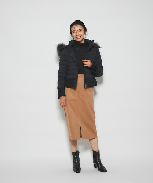 RIVE DROITE（リヴドロワ）の「1着は持っておきたい　アンチピリングタートルニット（ニット/セーター・レディース・ブラック/ベージュ/オフホワイト/ブルー・FREE）」の7枚目の写真