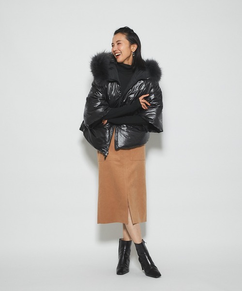 RIVE DROITE（リヴドロワ）の「1着は持っておきたい　アンチピリングタートルニット（ニット/セーター・レディース・ブラック/ベージュ/オフホワイト/ブルー・FREE）」の21枚目の写真