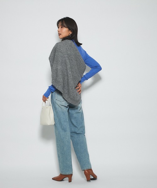 RIVE DROITE（リヴドロワ）の「1着は持っておきたい　アンチピリングタートルニット（ニット/セーター・レディース・ブラック/ベージュ/オフホワイト/ブルー・FREE）」の9枚目の写真