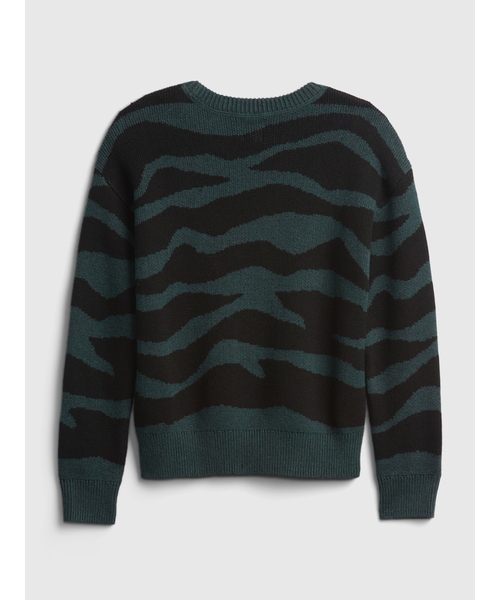 GAP（ギャップ）の「プリントセーター (キッズ)（ニット/セーター・キッズ・ブルー・S/L/XL/XXL/M/XS）」の3枚目の写真