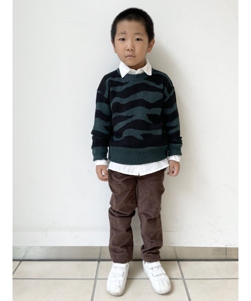 GAP（ギャップ）の「プリントセーター (キッズ)（ニット/セーター・キッズ・ブルー・S/L/XL/XXL/M/XS）」の5枚目の写真