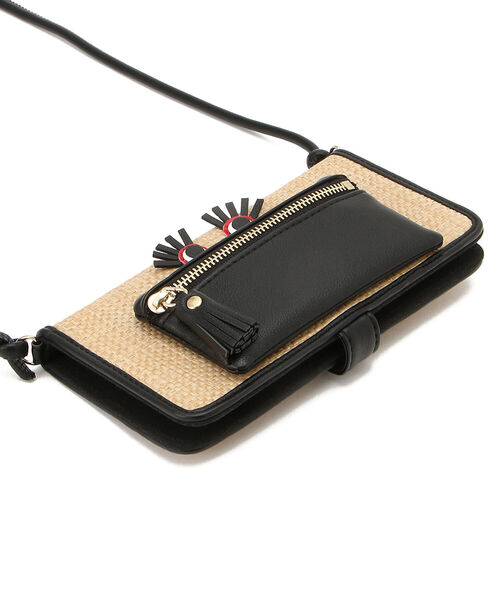 IROMEKI（イロメキ）の「IROMEKI/イロメキ【マルチ スマホケース】follow you sunburn multi flip case（スマホケース/カバー・レディース・ブラック・FREE）」の9枚目の写真