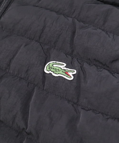 LACOSTE（ラコステ）の「ラコステ ナイロン 折りたたみ 軽量ジャケット（ナイロンジャケット・メンズ・ブラック/ネイビー・M/L/XL）」の3枚目の写真