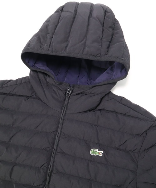 LACOSTE（ラコステ）の「ラコステ ナイロン 折りたたみ 軽量ジャケット（ナイロンジャケット・メンズ・ブラック/ネイビー・M/L/XL）」の12枚目の写真