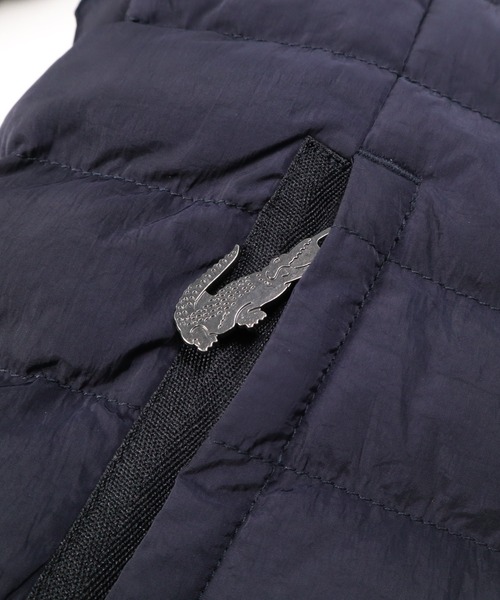 LACOSTE（ラコステ）の「ラコステ ナイロン 折りたたみ 軽量ジャケット（ナイロンジャケット・メンズ・ブラック/ネイビー・M/L/XL）」の7枚目の写真