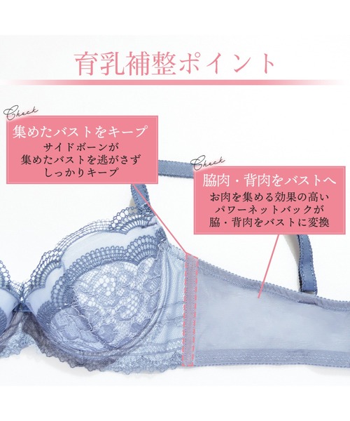 セール】ブラデリス ローズステップ2ブラ21A1 育乳補正 補整