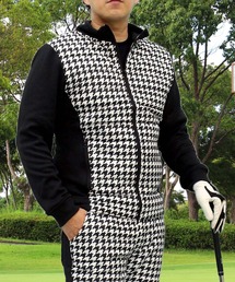 TopIsm（トップイズム）の「裏起毛シャギーボア ゴルフ スタンドネック ダウンジャケット ゴルフウェア  メンズ（ゴルフグッズ）」