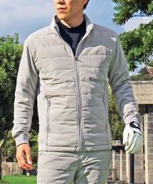 TopIsm（トップイズム）の「裏起毛シャギーボア ゴルフ スタンドネック ダウンジャケット ゴルフウェア  メンズ（ゴルフグッズ）」