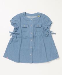 tone（トーン）の「【Welina】デニムひざ丈ワンピース（ワンピース）」