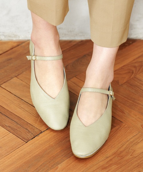 Water Massage Water Massage ソフトバブーシュストラップシューズ パンプス Water Water Massage ウォーターマッサージ