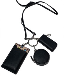 nina mew | ヒョウ柄アクセサリーバッグ(ショルダーバッグ)