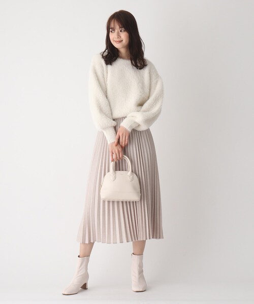 index(インデックス)の「◆フェイクレザーミニブガッティ【2WAY】(ハンドバッグ・レディース・ブルー/ピンク系/オフホワイト・00)」の6枚目の写真