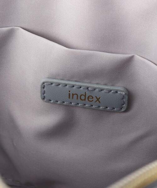 index(インデックス)の「◆フェイクレザーミニブガッティ【2WAY】(ハンドバッグ・レディース・ブルー/ピンク系/オフホワイト・00)」の16枚目の写真