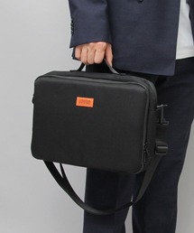 UNIVERSAL OVERALL | カルゼ調ポリエステル PC収納 ショルダーバッグ(ビジネスバッグ)