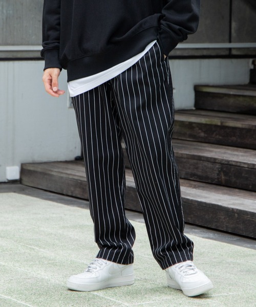 WEGO（ウィゴー）の「WEGO/ワイドシェフパンツ（チノパンツ・メンズ・ホワイト/ブラック/ベージュ/ダークグリーン/ライトパープル/ピンク/ターコイズブルー/その他1/その他2/イエロー/パープル系その他/レッド/ブルー/その他3・SMALL/LARGE/MEDIUM）」の12枚目の写真