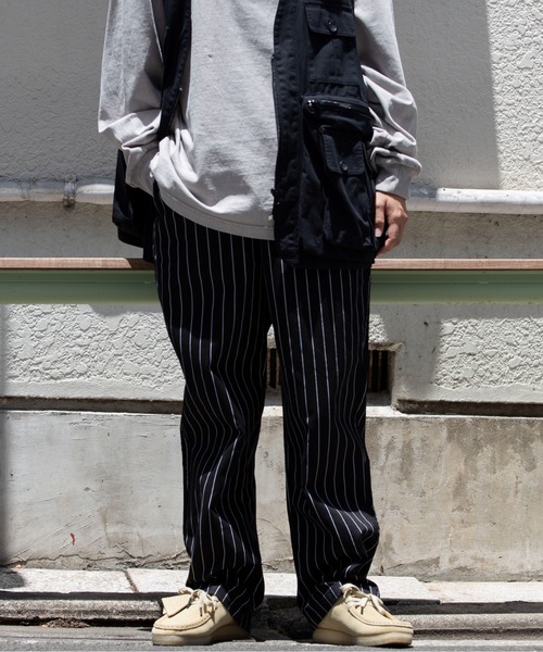 WEGO（ウィゴー）の「WEGO/ワイドシェフパンツ（チノパンツ・メンズ・ホワイト/ブラック/ベージュ/ダークグリーン/ライトパープル/ピンク/ターコイズブルー/その他1/その他2/イエロー/パープル系その他/レッド/ブルー/その他3・SMALL/LARGE/MEDIUM）」の17枚目の写真