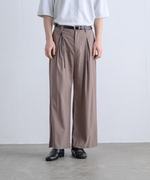 ln fortis | ln fortis - リンクルセミワイドフレアパンツ(その他パンツ)