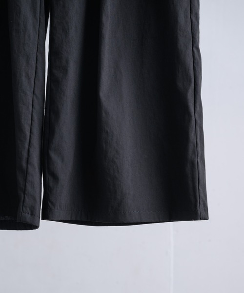 ln fortis(ロンフォルティス)の「ln fortis - リンクルセミワイドフレアパンツ(その他パンツ・メンズ・ブラック/ブラウン/グリーン・SMALL/MEDIUM)」の6枚目の写真