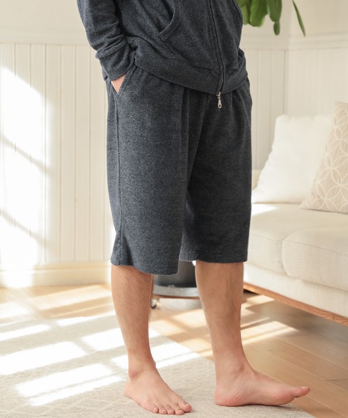UNION STATION（ユニオンステーション）の「/セットアップ対応/杢パイルショートパンツ（その他パンツ・メンズ・ホワイト/ネイビー/その他・M/L）」の12枚目の写真