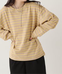 ボーダーゆるロンTee