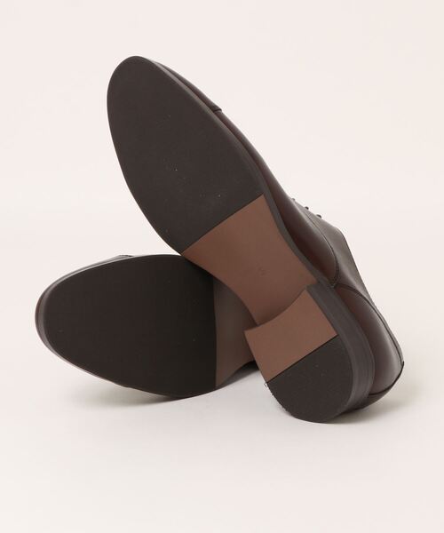 TETE HOMME（テットオム）の「内羽根ストレートチップ レザードレスシューズ（ドレスシューズ・メンズ・ブラック/ブラック系1/ブラウン・SMALL/MEDIUM/LARGE/X-LARGE）」の5枚目の写真