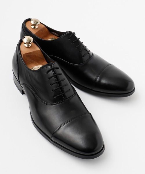 TETE HOMME（テットオム）の「内羽根ストレートチップ レザードレスシューズ（ドレスシューズ・メンズ・ブラック/ブラック系1/ブラウン・SMALL/MEDIUM/LARGE/X-LARGE）」の17枚目の写真