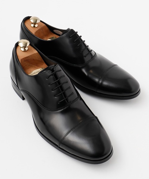 TETE HOMME（テットオム）の「内羽根ストレートチップ レザードレスシューズ（ドレスシューズ・メンズ・ブラック/ブラック系1/ブラウン・SMALL/MEDIUM/LARGE/X-LARGE）」の18枚目の写真