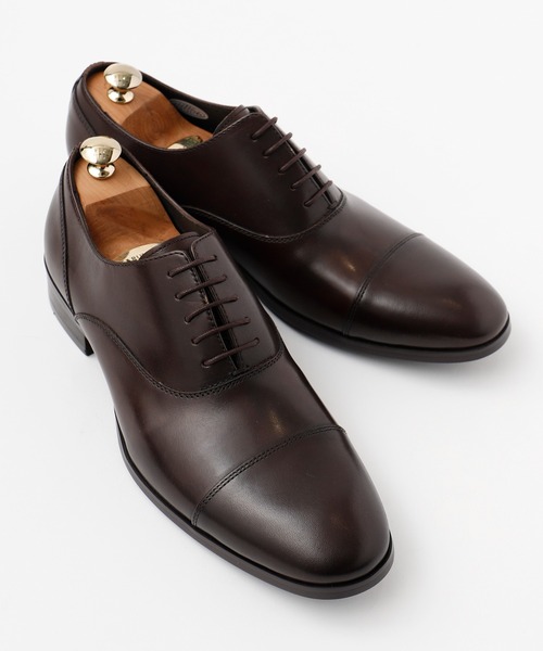 TETE HOMME（テットオム）の「内羽根ストレートチップ レザードレスシューズ（ドレスシューズ・メンズ・ブラック/ブラック系1/ブラウン・SMALL/MEDIUM/LARGE/X-LARGE）」の19枚目の写真