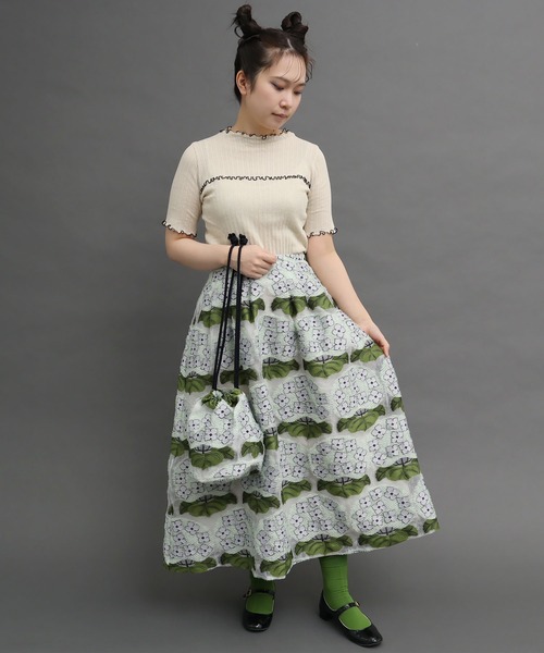 peu pres（プープレ）の「アナベルJQ　バッグ（ショルダーバッグ・レディース・ブルー/グレー・FREE）」の10枚目の写真